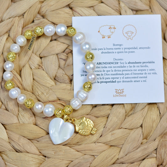 Pulsera borrego de la abundancia