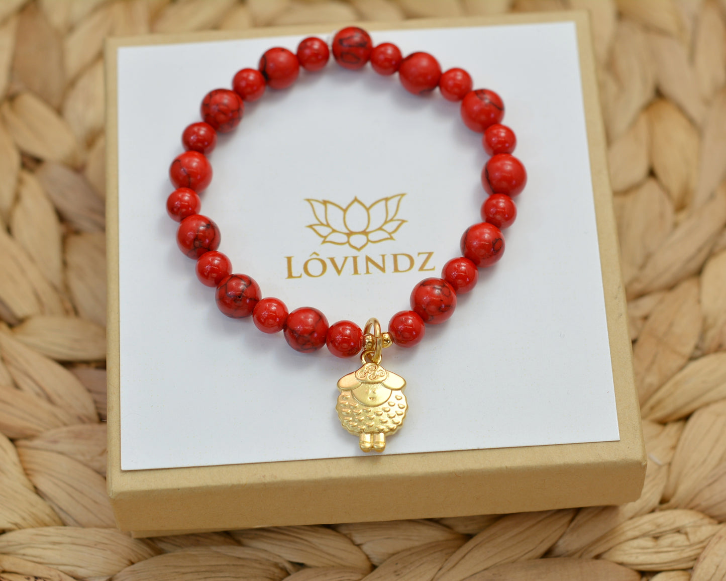 Pulsera borreguito de la abundancia.