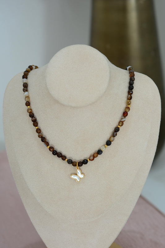 Collar mariposa