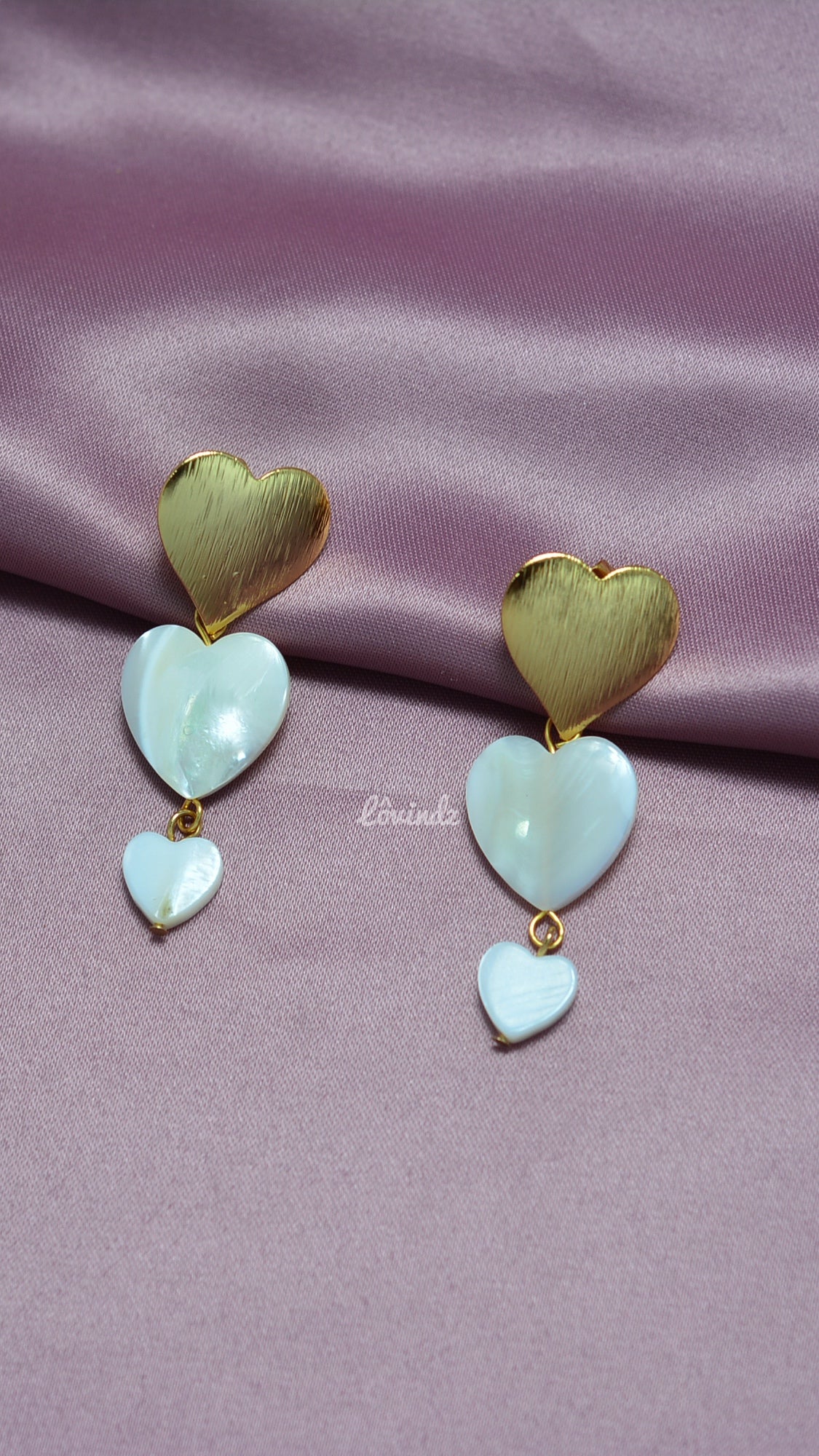 Aretes corazones