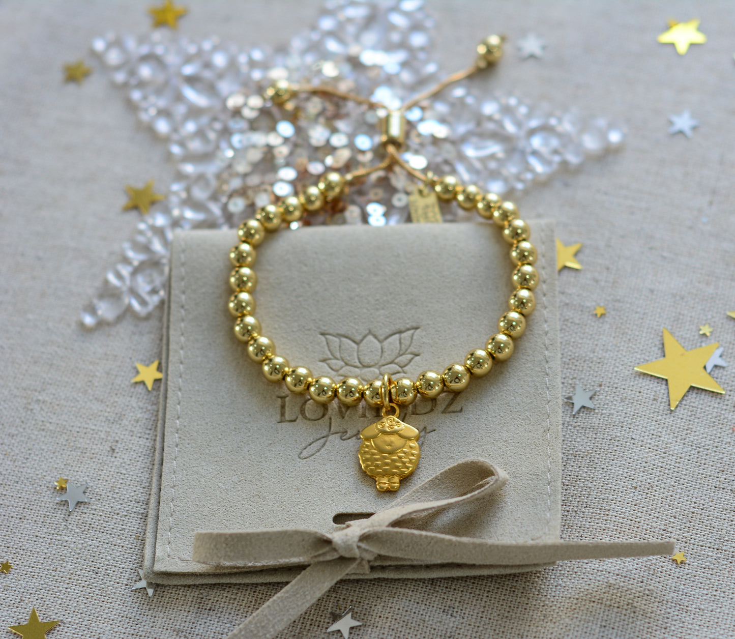 Pulsera borrego de la abundancia