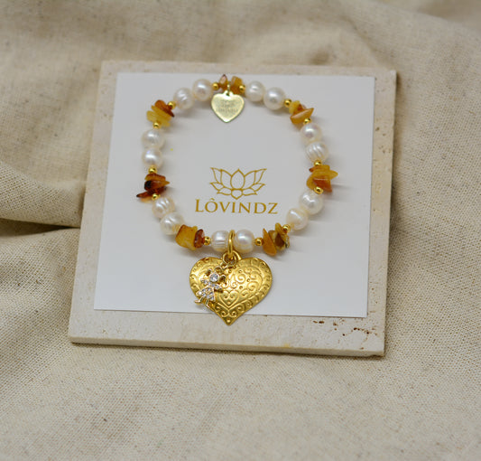 Pulsera ámbar báltico