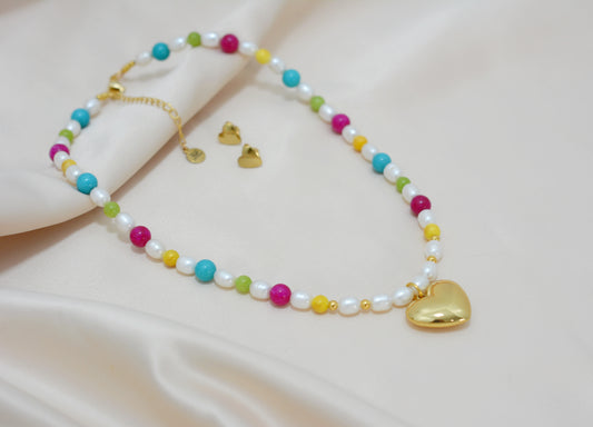 Collar corazón