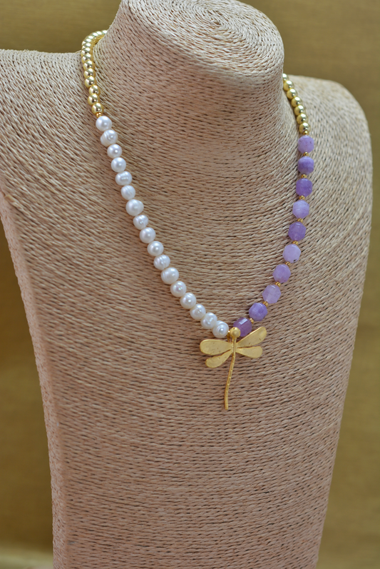 Collar libélula