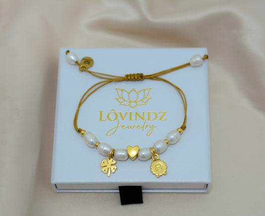 Pulsera ajustable amuletos