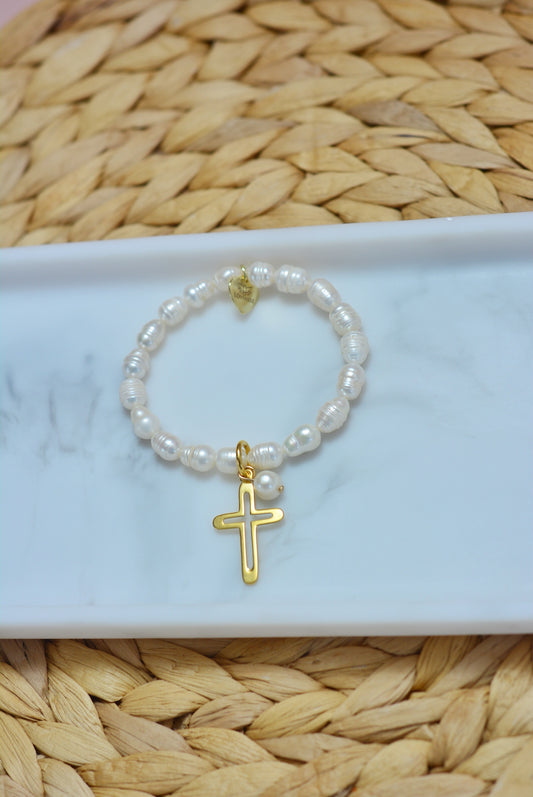 Pulsera cruz