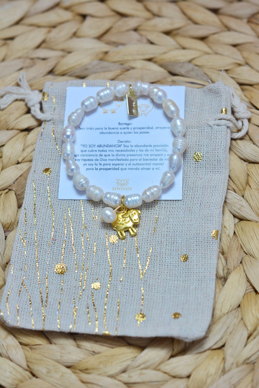 Pulsera borrego de la abundancia
